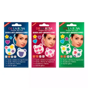 Banda anti imperfecciones Día & Noche DR. LA ROSA(parches para granos)